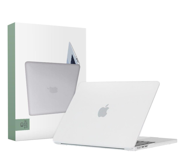 TECH-PROTECT SmartShell MacBook Air 13 M2/M3 2022-2024 matte clear 9589046924071 - 1111076 - zdjęcie 2